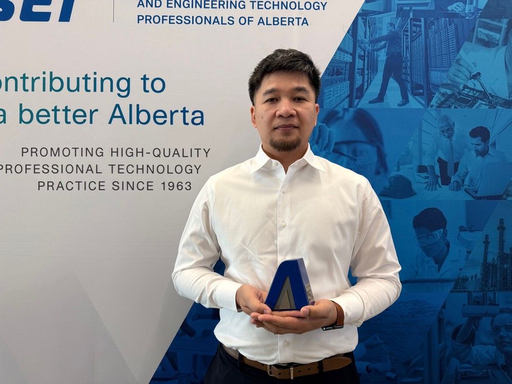 Former NAIT student wins historic award for modernizing calibration of gas detectors