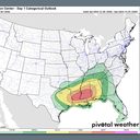 Tornado outbreak targets the South as winter storm forms