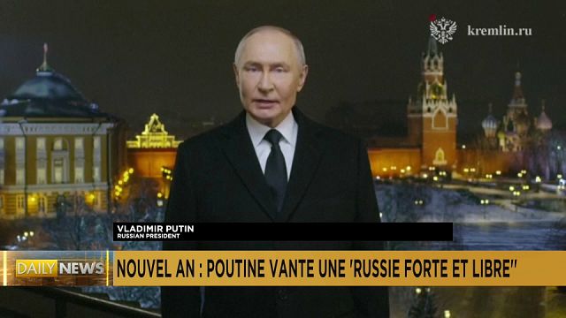 Putin praises Russia’s soldiers in New Year’s address