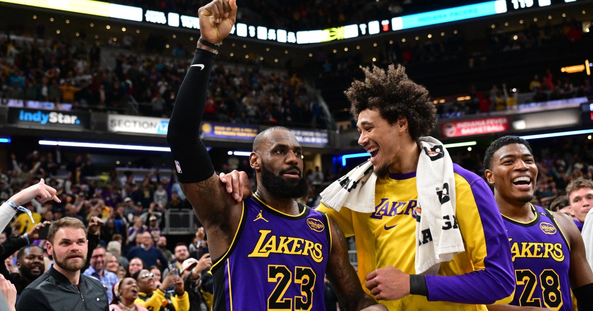 LeBron James game winner at buzzer lifts LA Lakers over Indiana Pacers