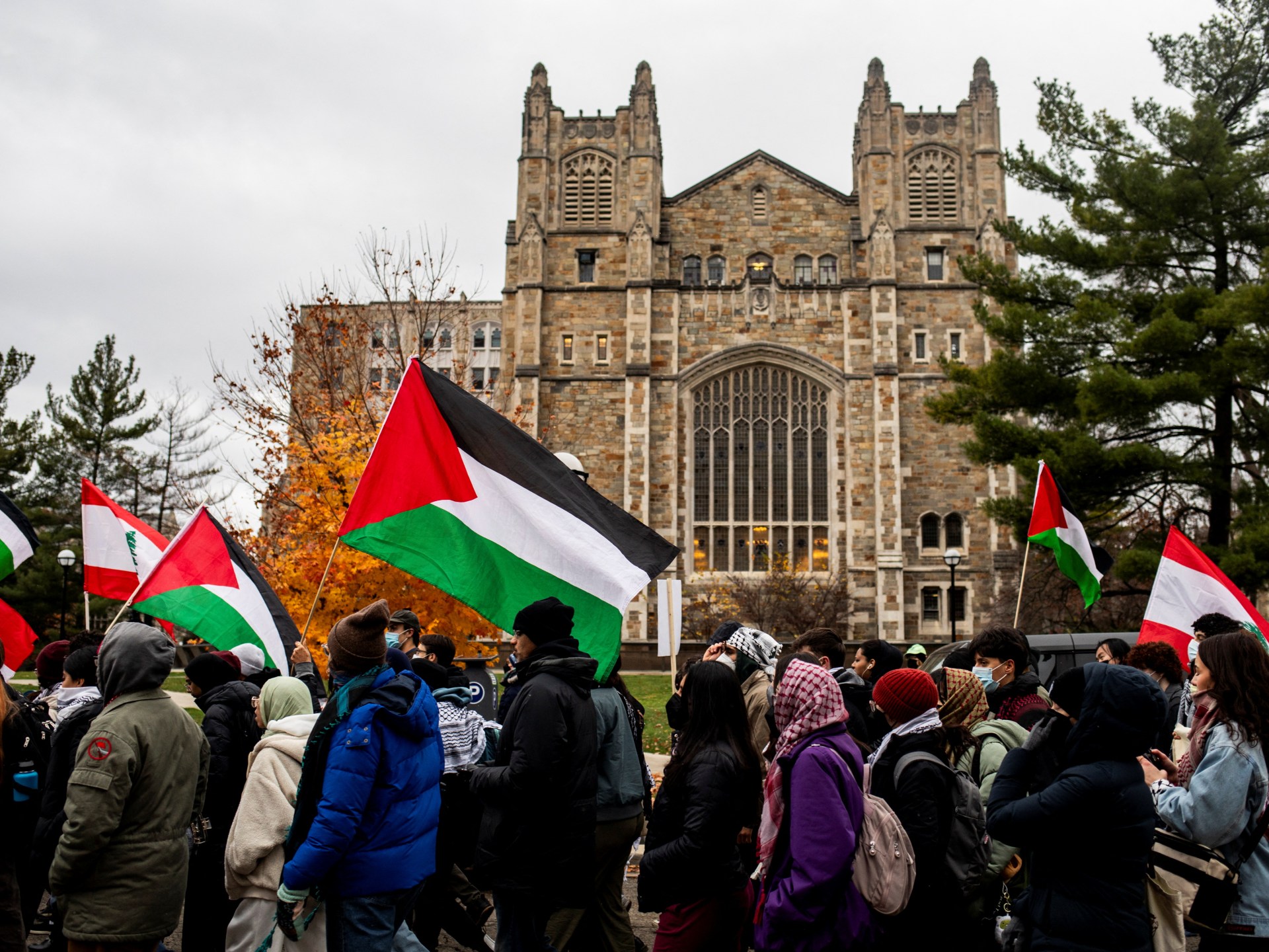 Michigan drops charges against pro-Palestine US student protesters