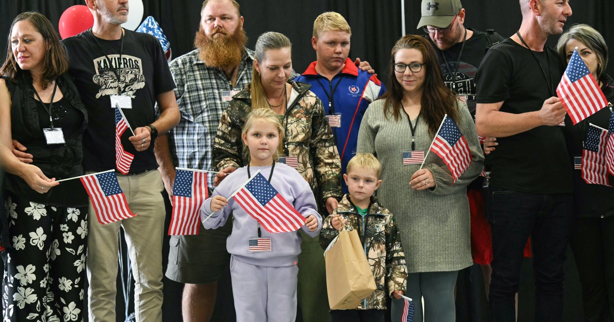 ‘They’ll be back’: White Afrikaners leave South Africa to be refugees in US