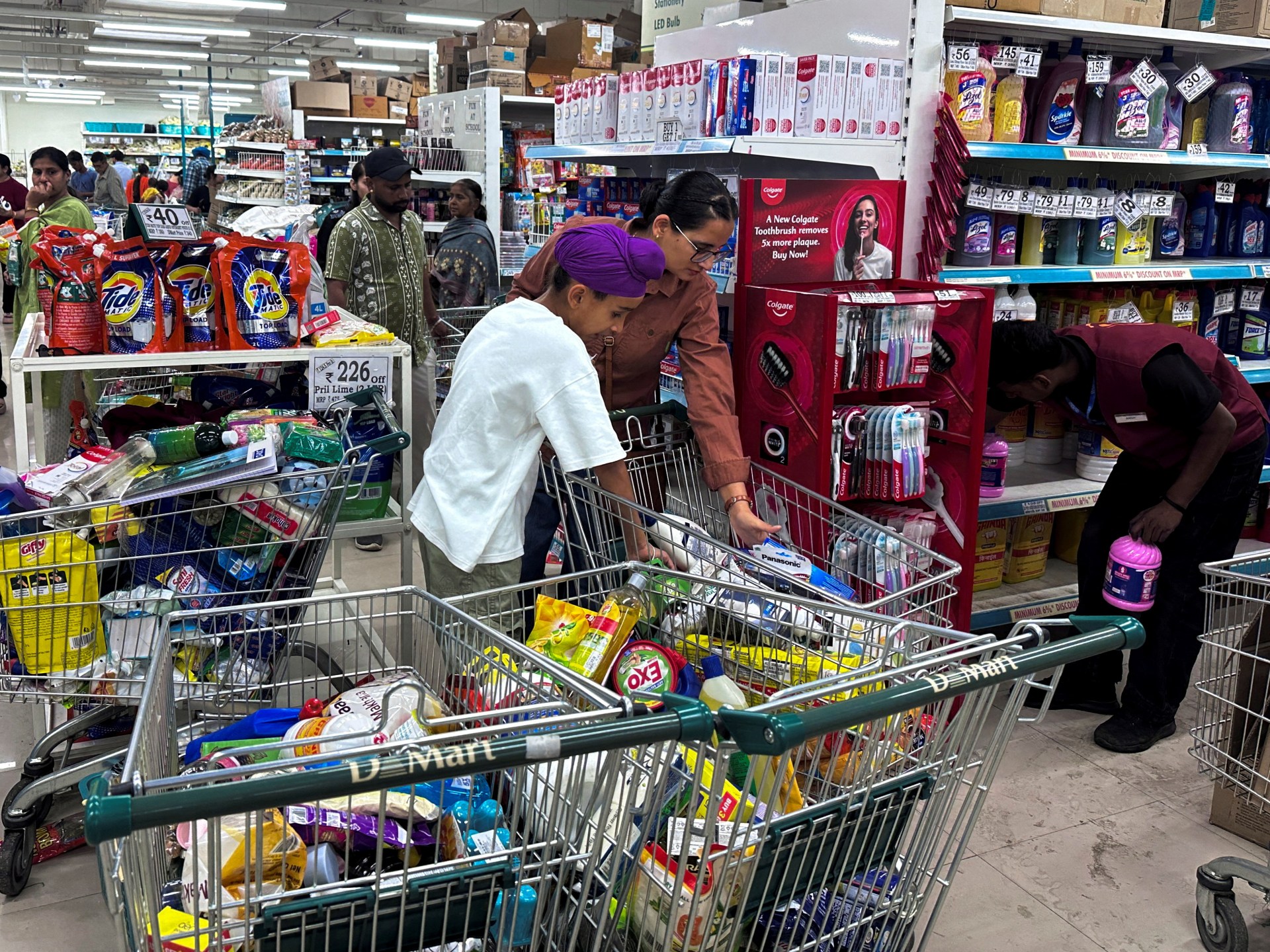 India cuts consumption taxes to boost demand after Trump’s tariff blow