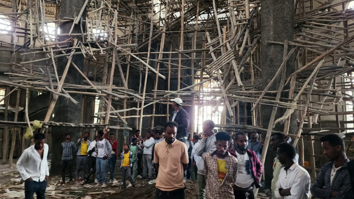 Ethiopia church scaffolding collapse kills 36 during religious festival