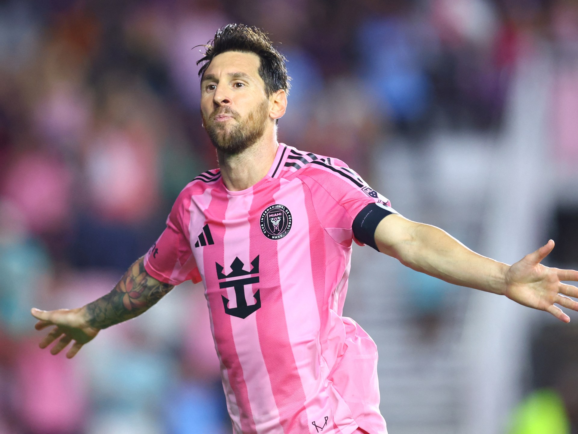 Lionel Messi scores two goals as Inter Miami win against DC United