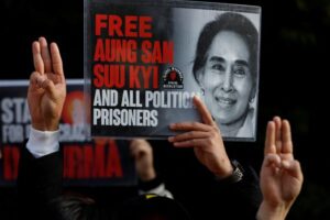 Myanmar regime claims Aung San Suu Kyi ‘in good health’ despite son’s fears