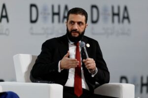 Syria’s al-Sharaa promises peace and unity in face of Israeli aggression