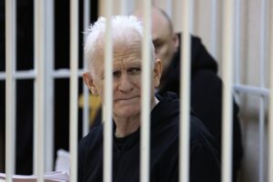 Belarus frees 123 prisoners including Ales Bialiatski as US lifts sanctions
