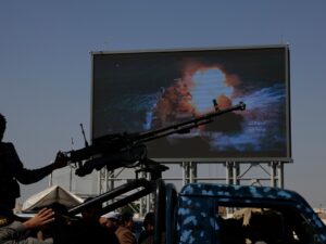 UK military says ship ablaze after being struck off coast of Yemen