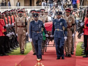 Dozens injured, heavy security in Kenya as Odinga mourned before burial