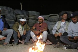 Night guardians of the mountain in the occupied West Bank
