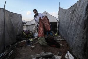 Winter storms plague Palestinians left in desperate need of aid by Gaza war