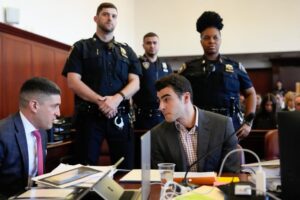 Luigi Mangione appears in court as lawyers seek to bar evidence at trial