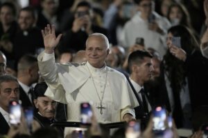 Pope Leo urges unity on day two of Lebanon visit