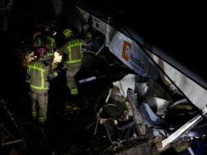 Barcelona rail crash kills 1 days after deadly train wreck in Spain’s south