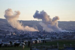 Israeli attacks on Lebanon’s Bekaa Valley kill Syrian teenager