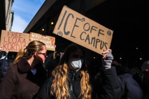 Columbia University says US immigration agents lied to detain student