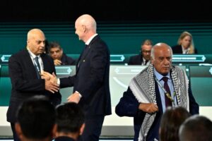 Palestine FA chief hits out at Israel federation VP at FIFA Congress