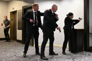 Trump evacuated from the White House correspondents’ dinner