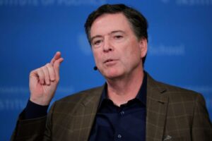 Ex-FBI chief Comey appears in court over alleged Trump threat