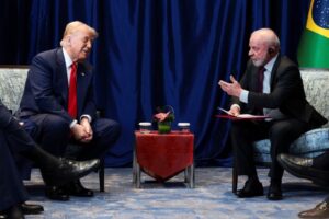 Brazil’s Lula meets Trump amid efforts to avert new US trade tariffs