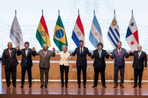 EU trade deal with South America’s Mercosur bloc takes provisional effect