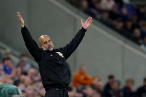 Man City have lost control of the Premier League title race: Guardiola