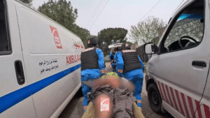 Israel’s military kills four Lebanese paramedics in consecutive strikes
