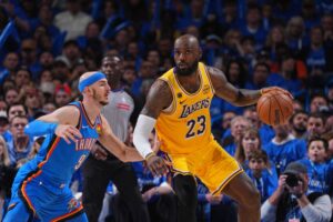 Thunder dominate LeBron James, Lakers to win Game 1