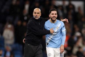Man City beat Palace to close gap with Arsenal to 2, with two games to play