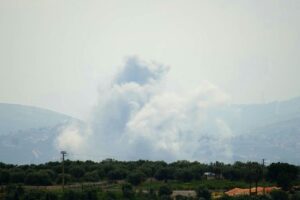 Woman killed, children injured as Israel attacks Lebanon