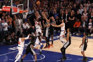 Knicks one win away from NBA title after record comeback against Spurs