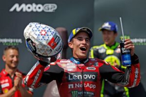 Marc Marquez wins the Czech MotoGP, narrows title gap to leader Bezzecchi