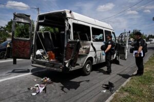 Russian missile and drone attacks kill at least eight in Ukraine