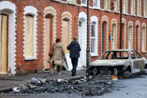 Minister condemns ‘racist thuggery’ as violence returns to Northern Ireland
