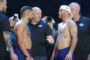 LIVE: Ilia Topuria vs Justin Gaethje title fight at UFC Freedom 250