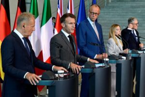 Top European leaders vow ‘strong’ support for Ukraine ahead of NATO summit