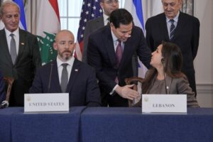 What is the framework agreement signed by Israel and Lebanon?
