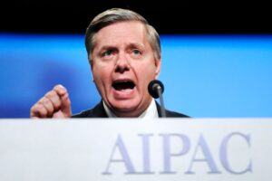 What made US Republican Senator Lindsey Graham a controversial figure