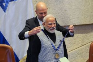 ‘Double cross, first class’: Why India’s Modi wins so many foreign awards