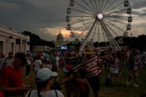 Severe weather disrupts US’s 250th celebrations