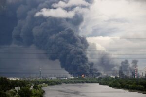 Ukraine targets Russian oil depots and tankers in drone attacks