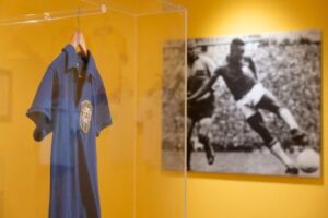 Brazilian football legend Pele’s World Cup shirt sells for $4.9m
