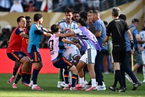 FIFA charges Argentina after World Cup final brawl with Spain