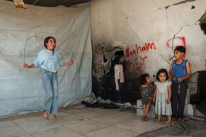 Childhood on hold: How Gaza’s children spend a summer without play