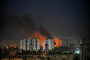 Russian attacks on Ukraine kill 11 on eve of NATO summit, authorities say