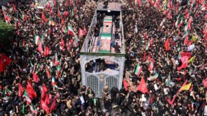Huge crowd joins funeral procession for Iran’s Supreme Leader Khamenei