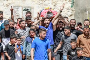 Palestinian teenage footballer dies a week after Israeli settler attack