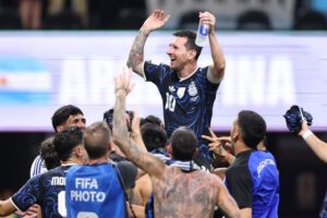 Photos: Messi’s Argentina stun England to reach World Cup final vs Spain