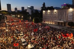Albanian court frees protesters who rallied against Kushner-linked resort